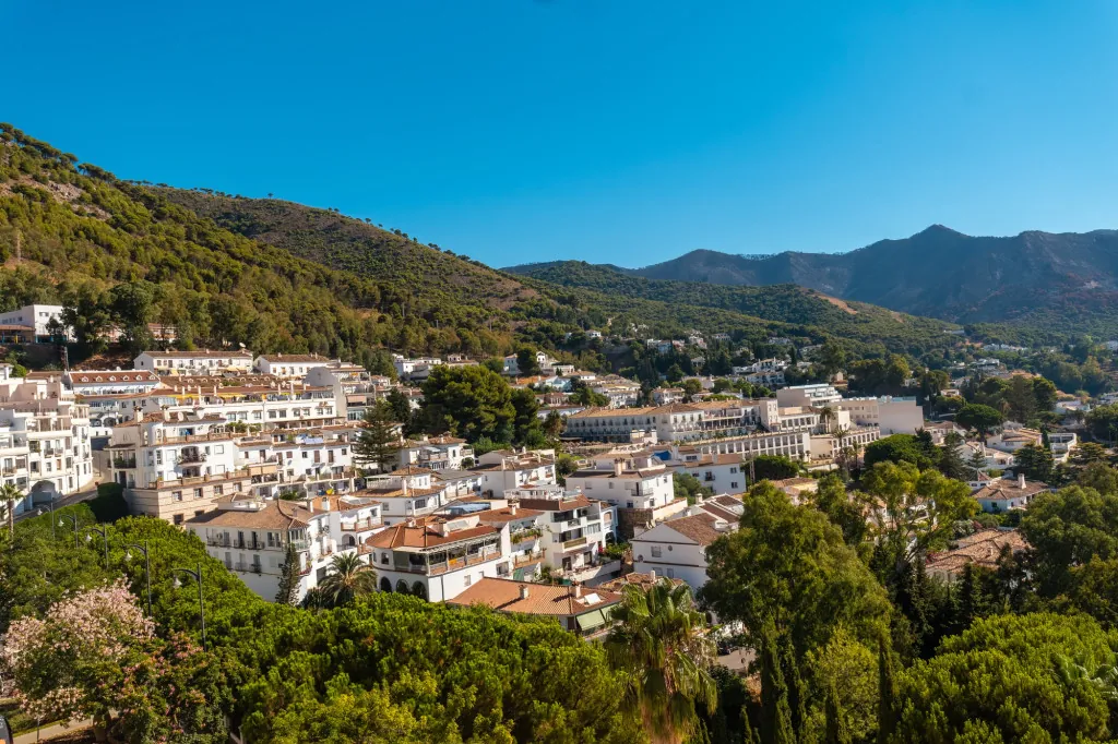 Moorse invloeden in het dorp Mijas