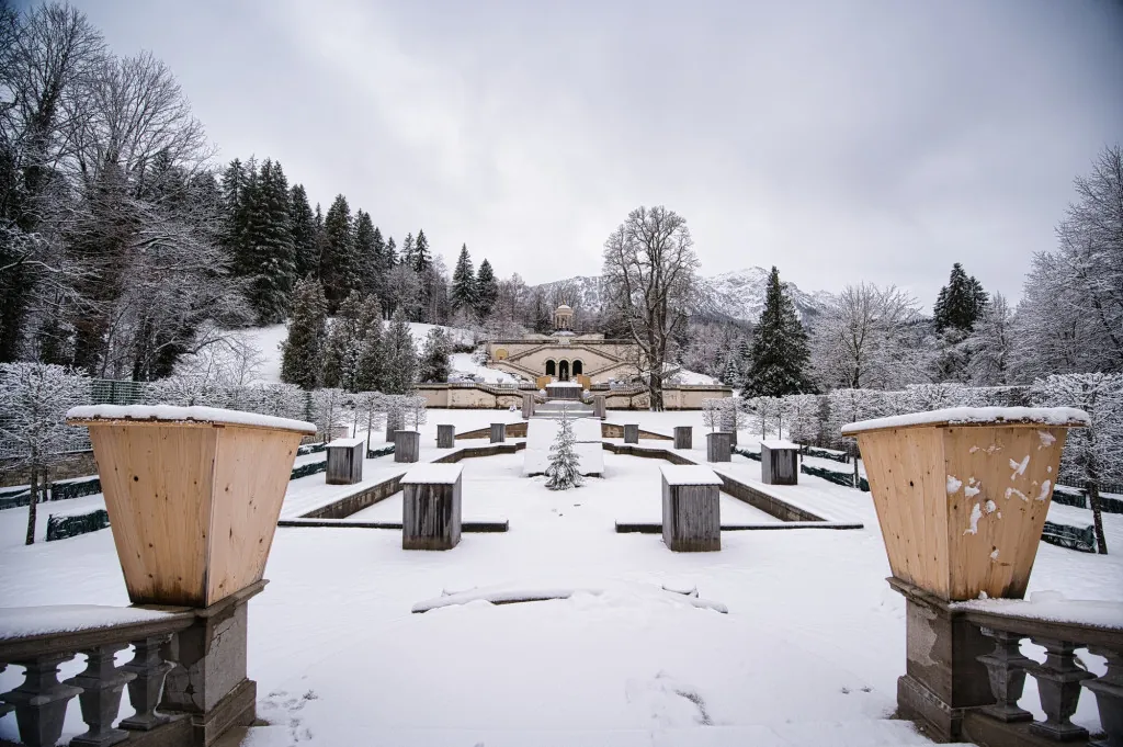Wat te zien in slot Linderhof?