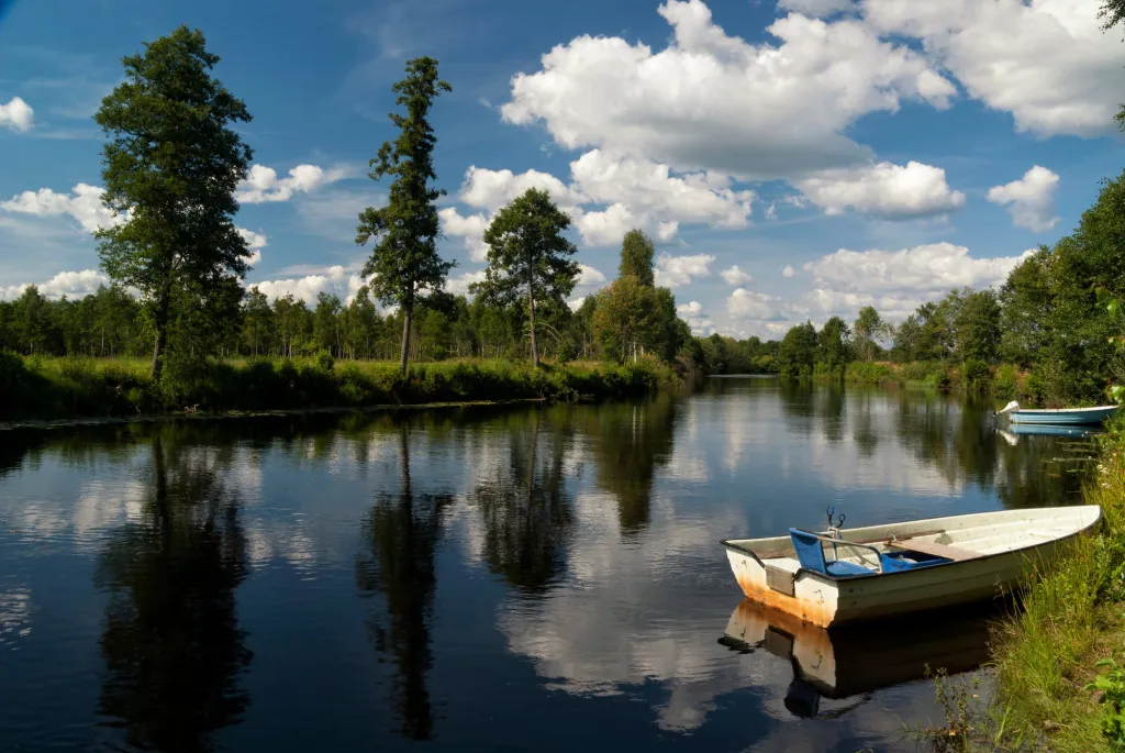 Meer in Zuidoost-Zweden