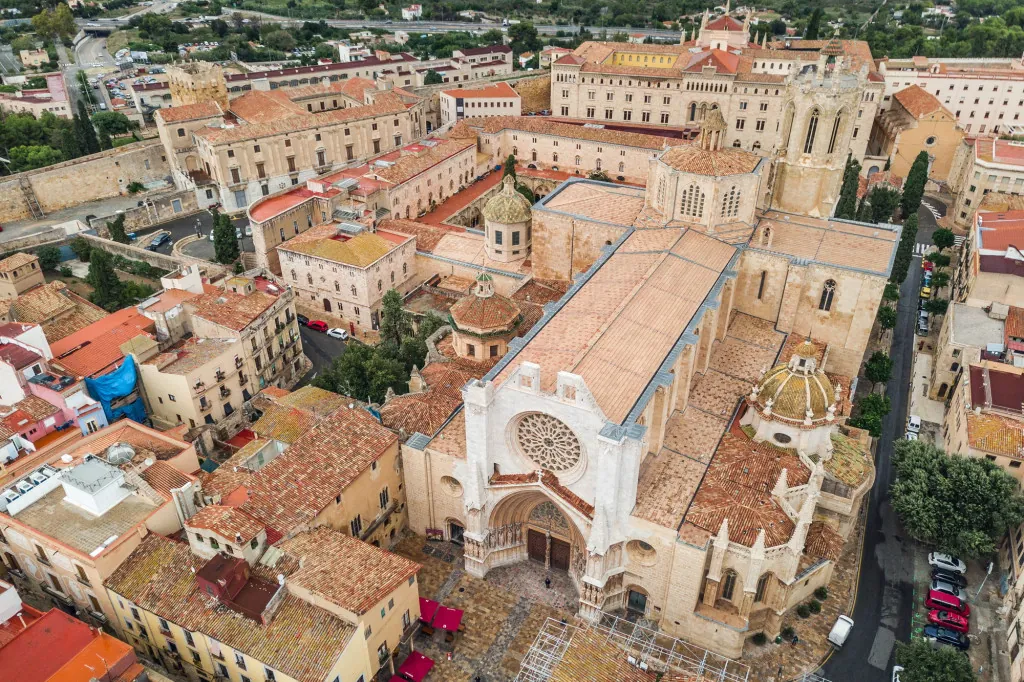 Het oude Romeinse theater in Tarragona