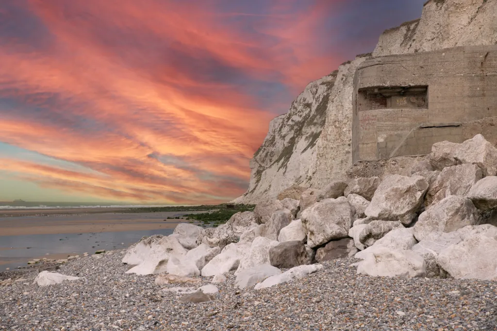 Wat zijn de krijtrotsen van Cap Blanc Nez en Cap Gris Nez?