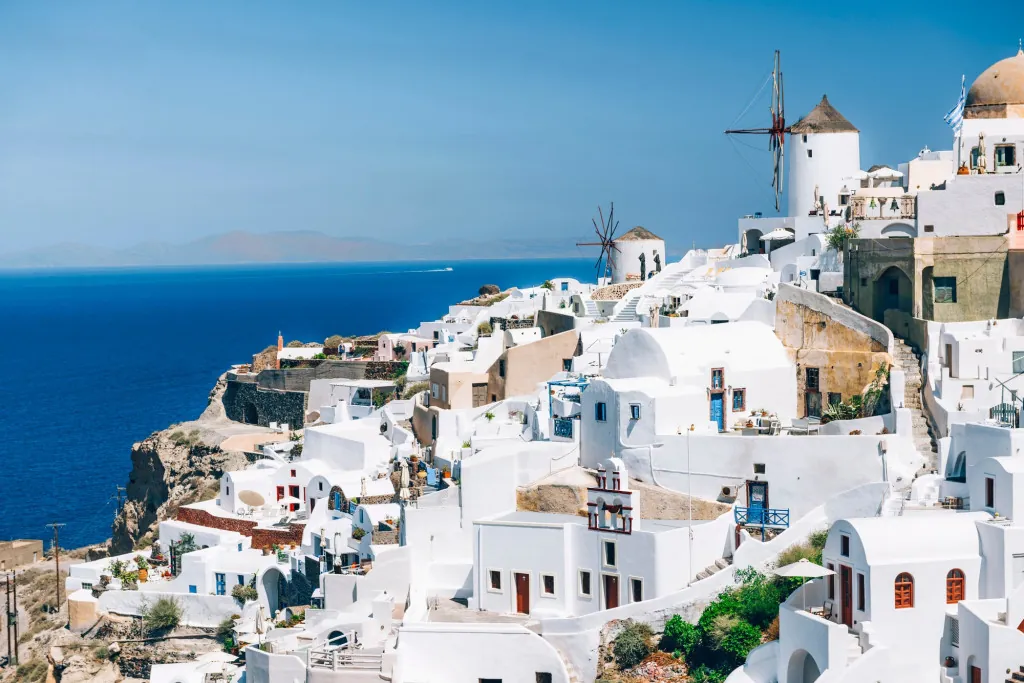 Wat is het mooiste uitzicht op Santorini?
