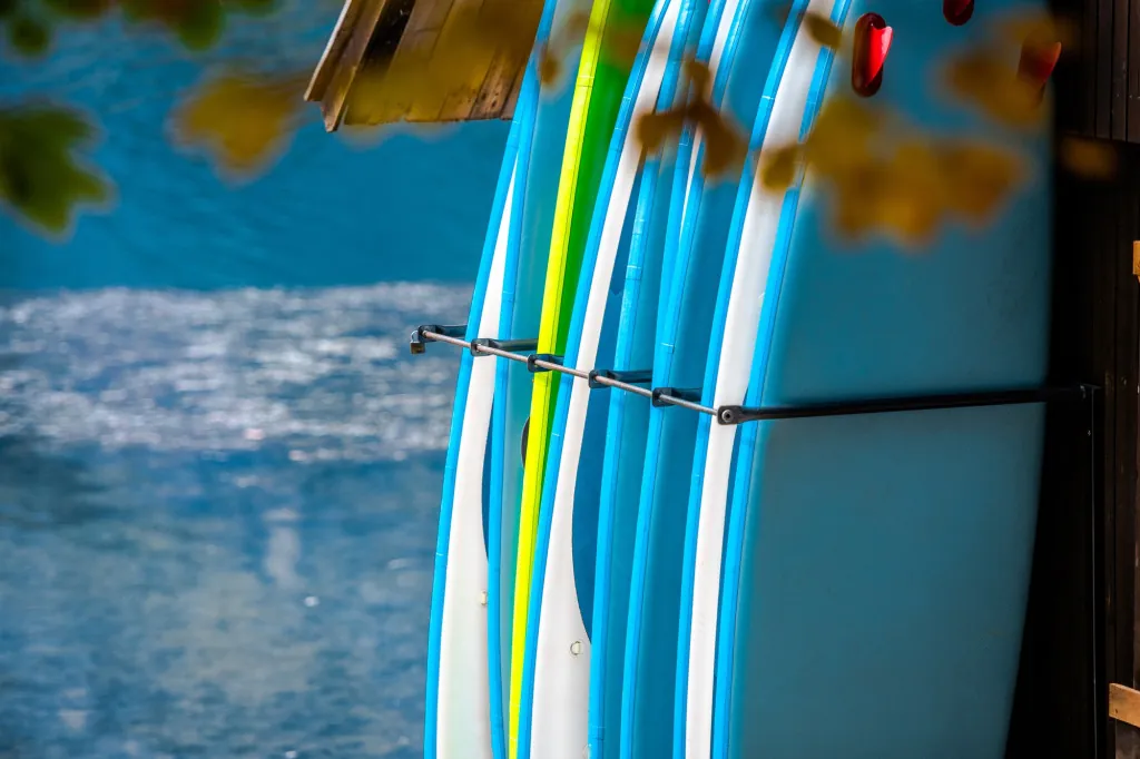 Paddleboarden op de Moldau