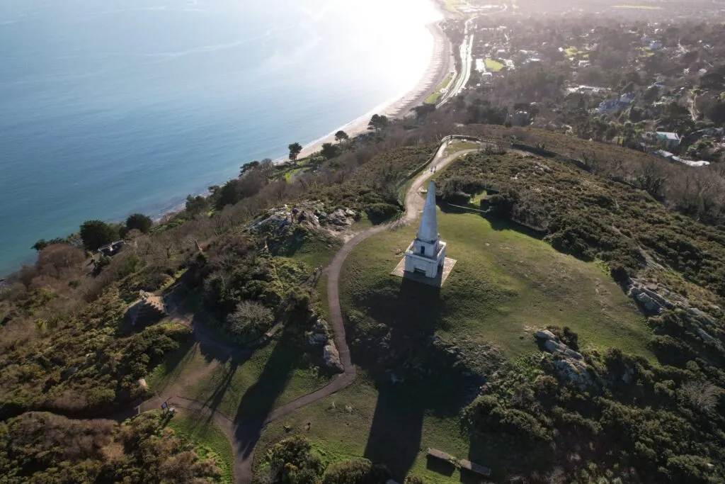 Wandeling naar Killiney Hill voor een panoramisch uitzicht