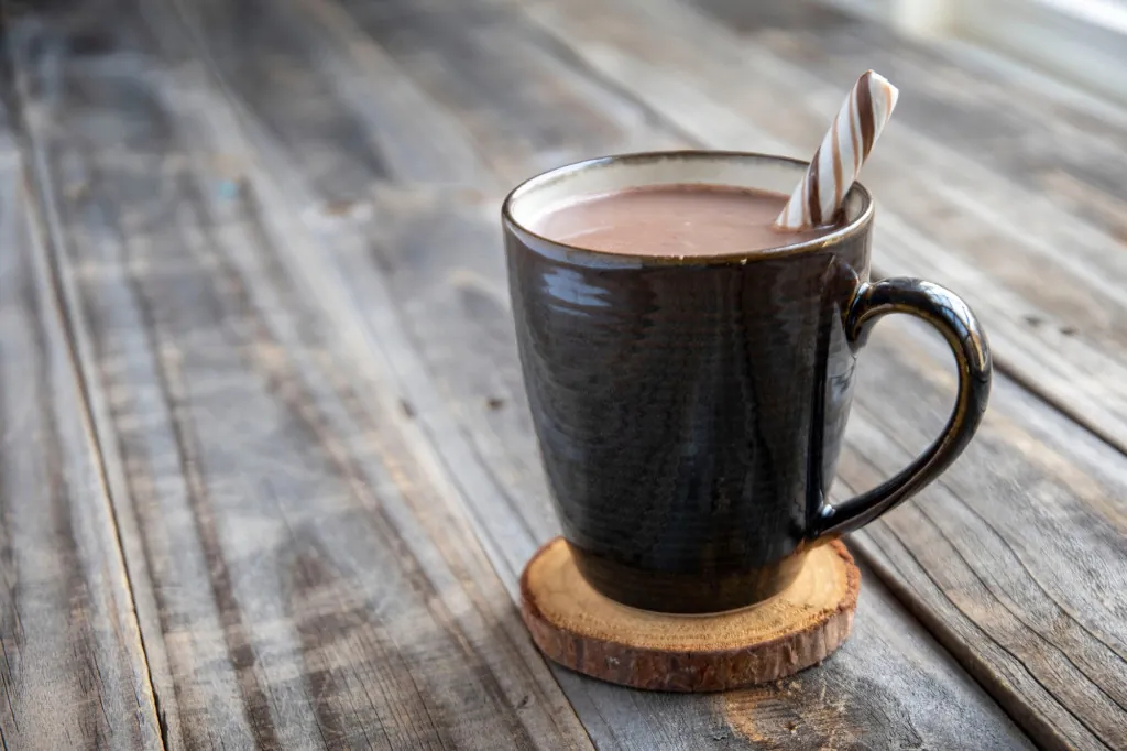 Waar op Texel warme chocolademelk drinken in de winter?