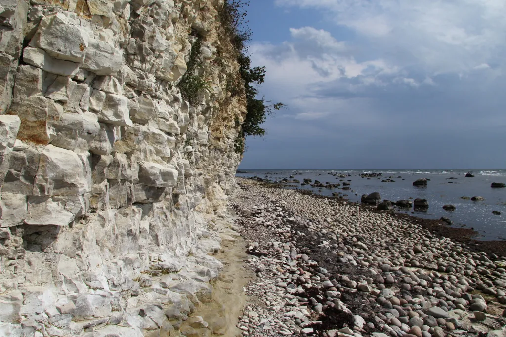 Stranden op Bornholm voor ontspanning