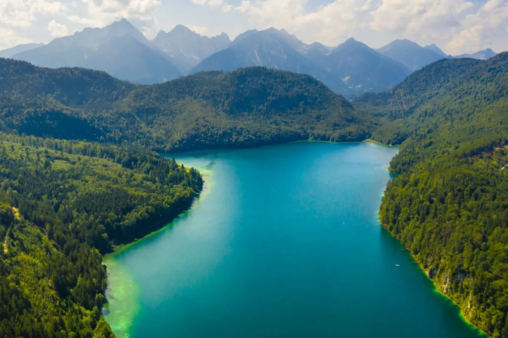 Wat maakt de Alpsee een natuurlijke trekpleister?