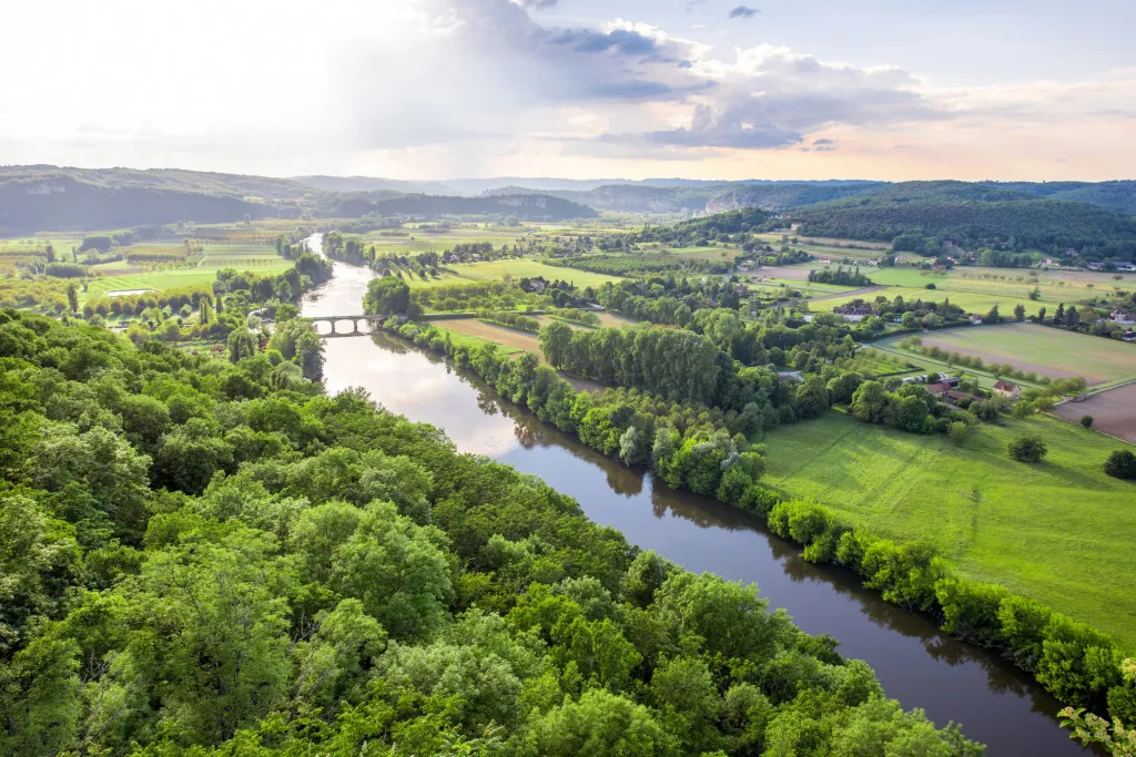 Wat biedt het landschap van de Dordogne-vallei?
