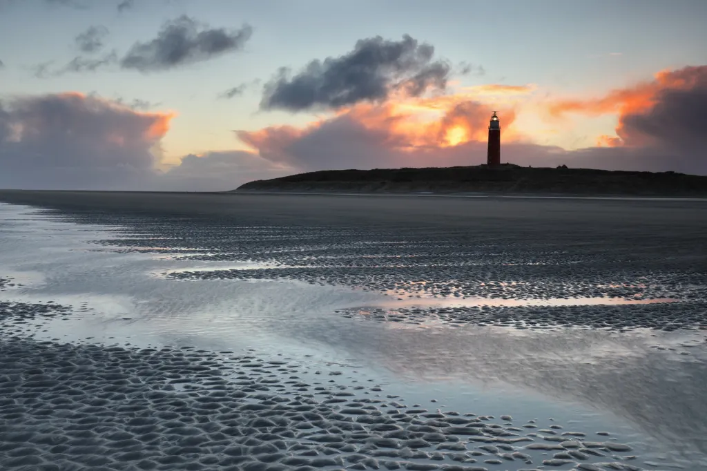 Uitzicht bij vuurtoren Vuurduin