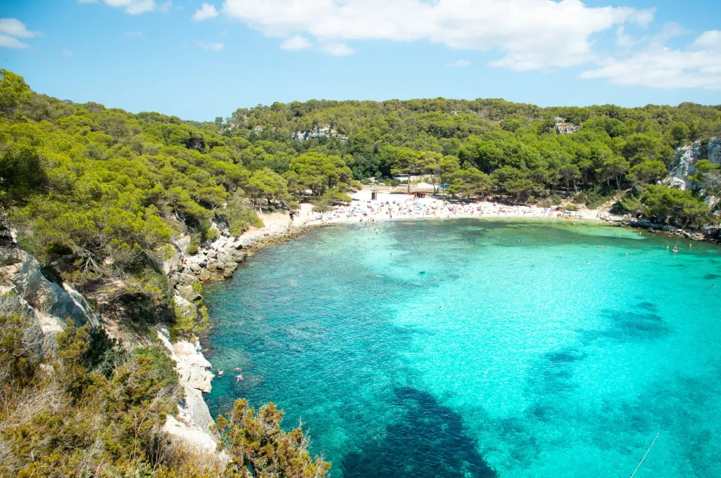 Romantiek voor stelletjes op Cala en Porter, Menorca