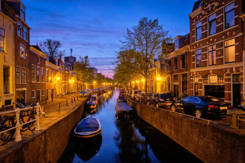 Binnenstad in Noord-Holland