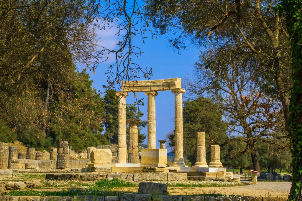 Historische bezienswaardigheden in Olympia