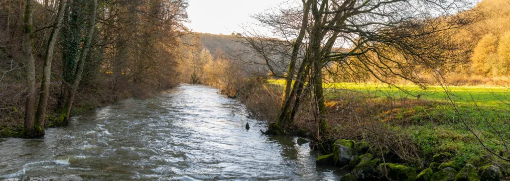 Wandelroutes langs rivieren in de Ardennen