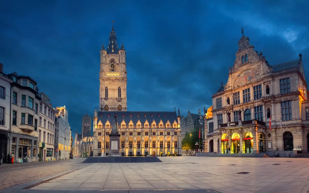 Het belfort van Gent