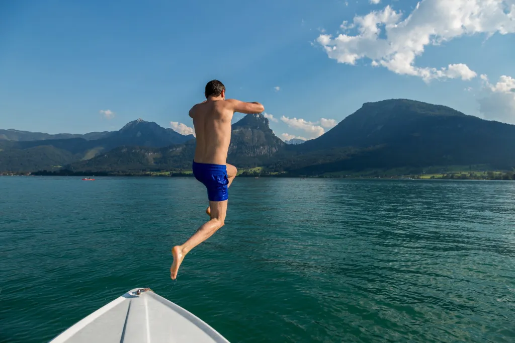 Boottochtopties op de Wolfgangsee