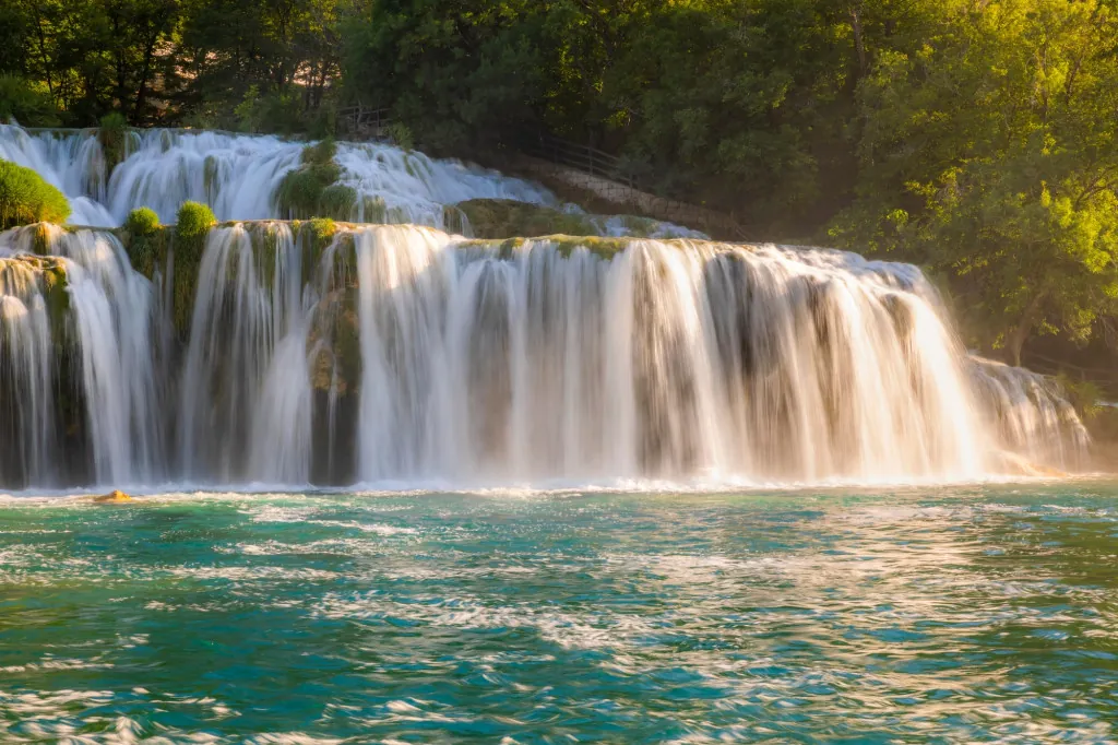Wandelen bij Skradinski Buk Watervallen