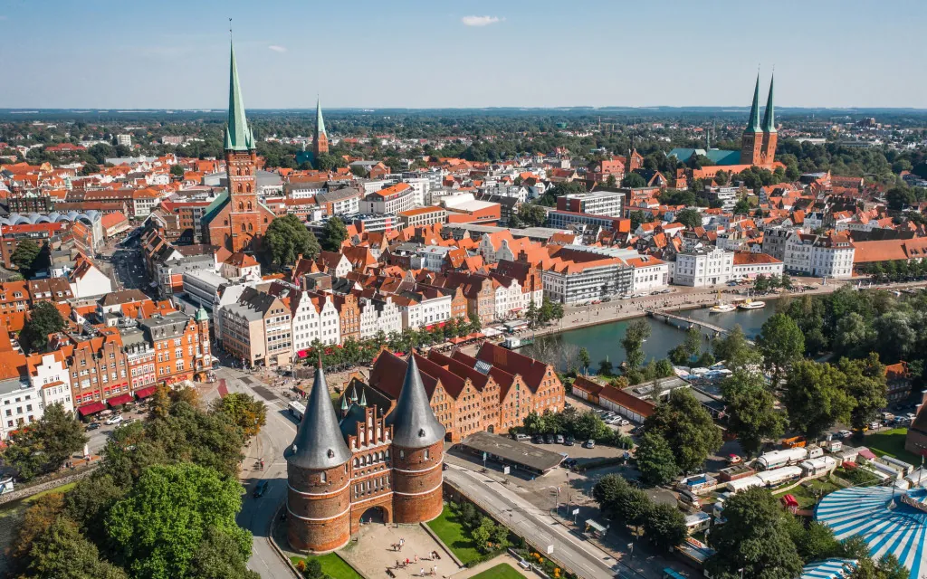 Wat maakt Lübeck een middeleeuwse stad?