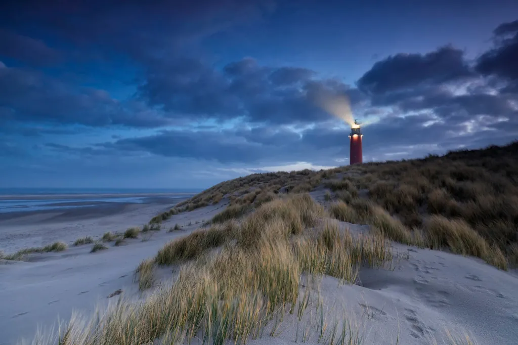 Fietsroute door de duinen van Texel