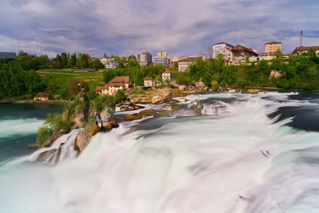Rheinfall: grootste waterval van Europa bezoeken