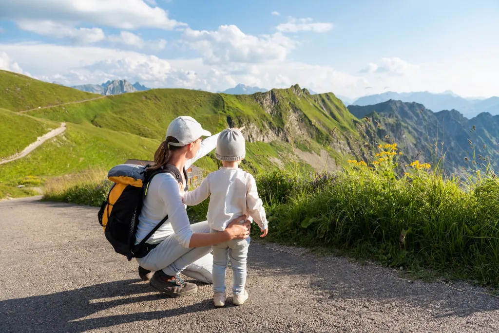 Beste wandelroutes in de bergen van Oberstdorf