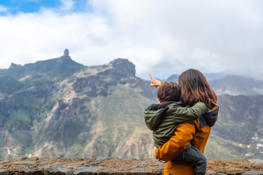 Roque Nublo: geweldig uitzicht in het bergachtige binnenland