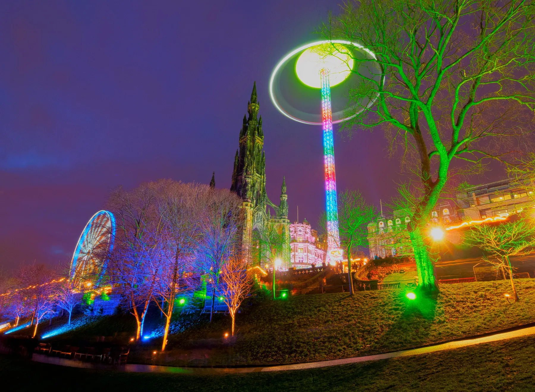 Evenementen in Edinburgh: van Fringe tot kerstmarkten