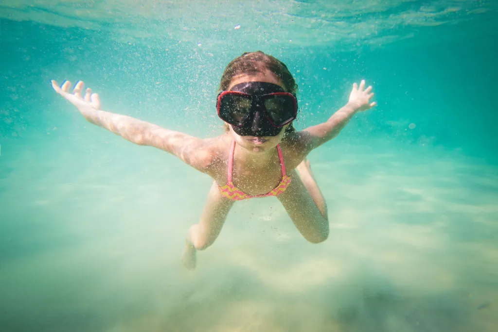 Snorkelplekken in de baai van Soline