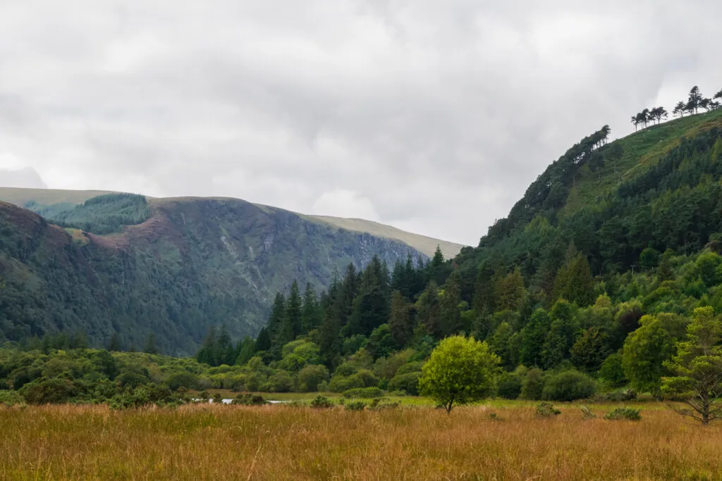Het serene landschap van Wicklow Mountains National Park