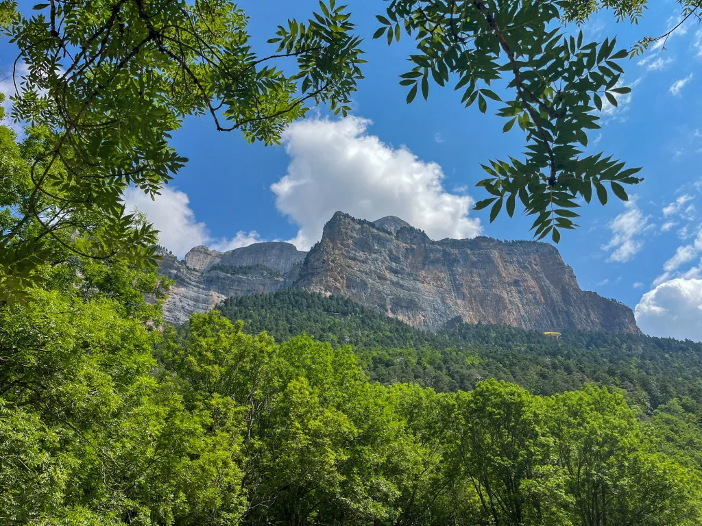 Uitzicht vanaf de top van Monte Perdido