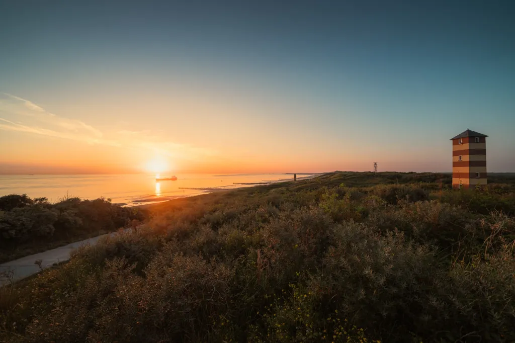 Rust vinden bij Dishoek strand