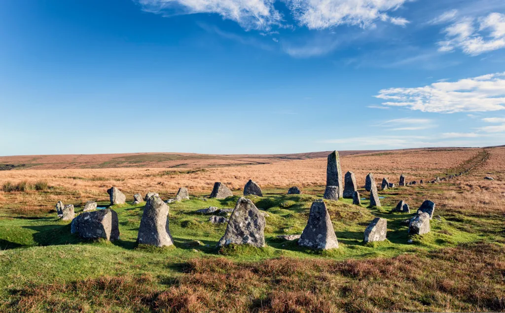 Stenen cirkels in Dartmoor: wat zijn ze?