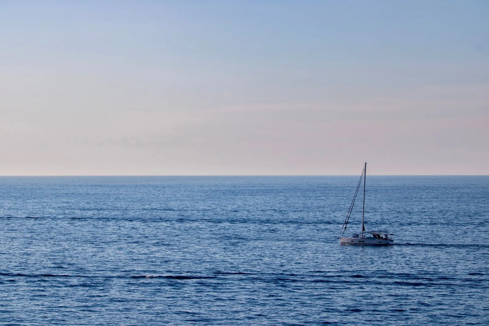 Zeilen langs de Adriatische kust