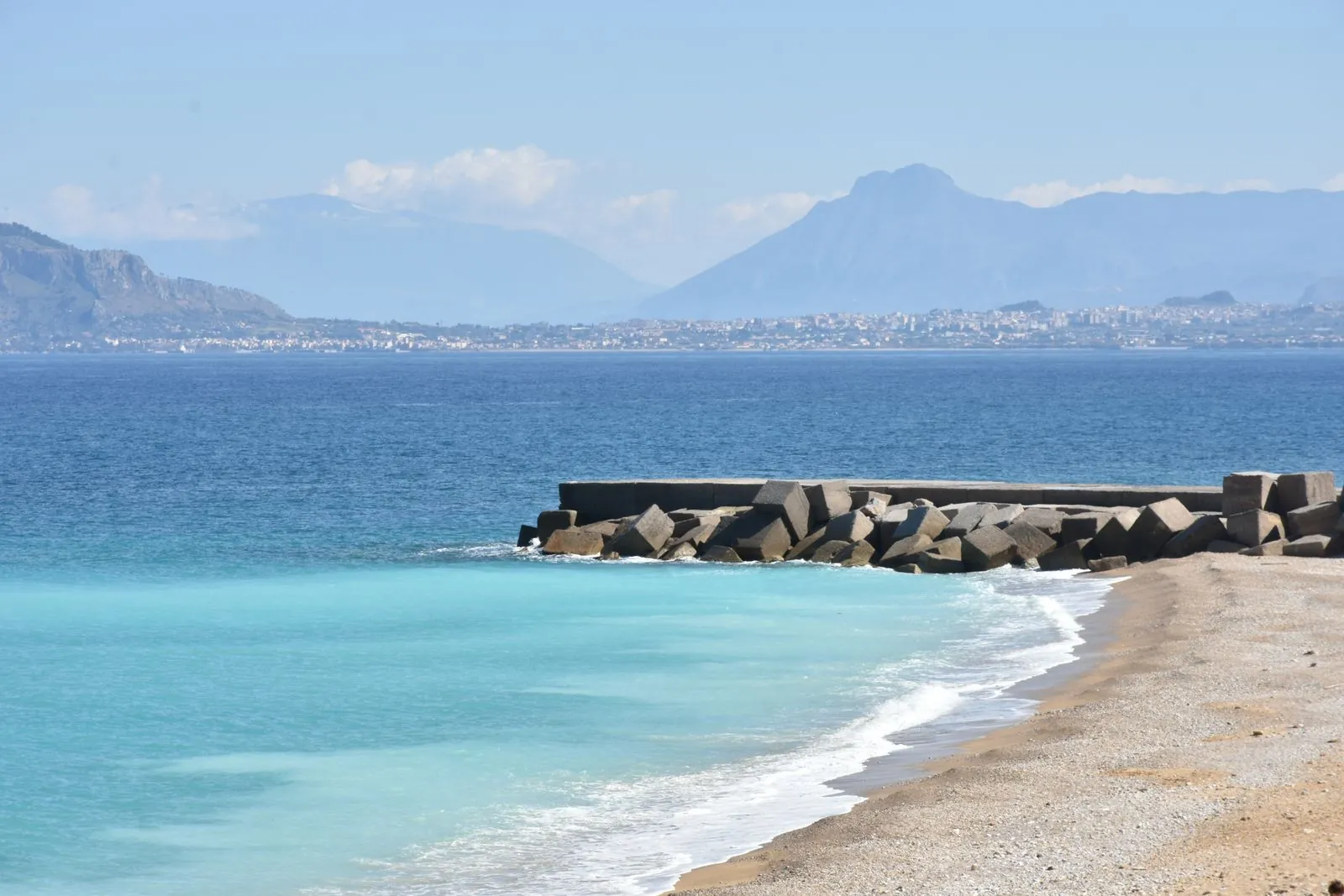 Welke stranden liggen op korte afstand van Palermo