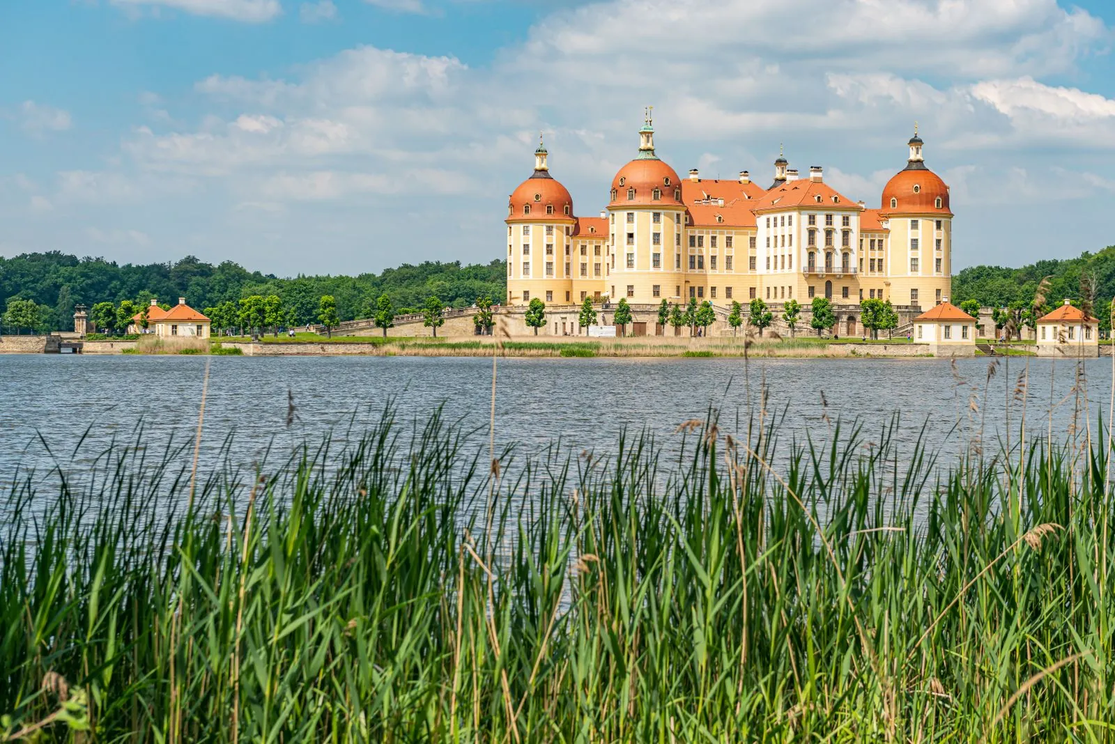 De historische allure van kasteel Moritzburg