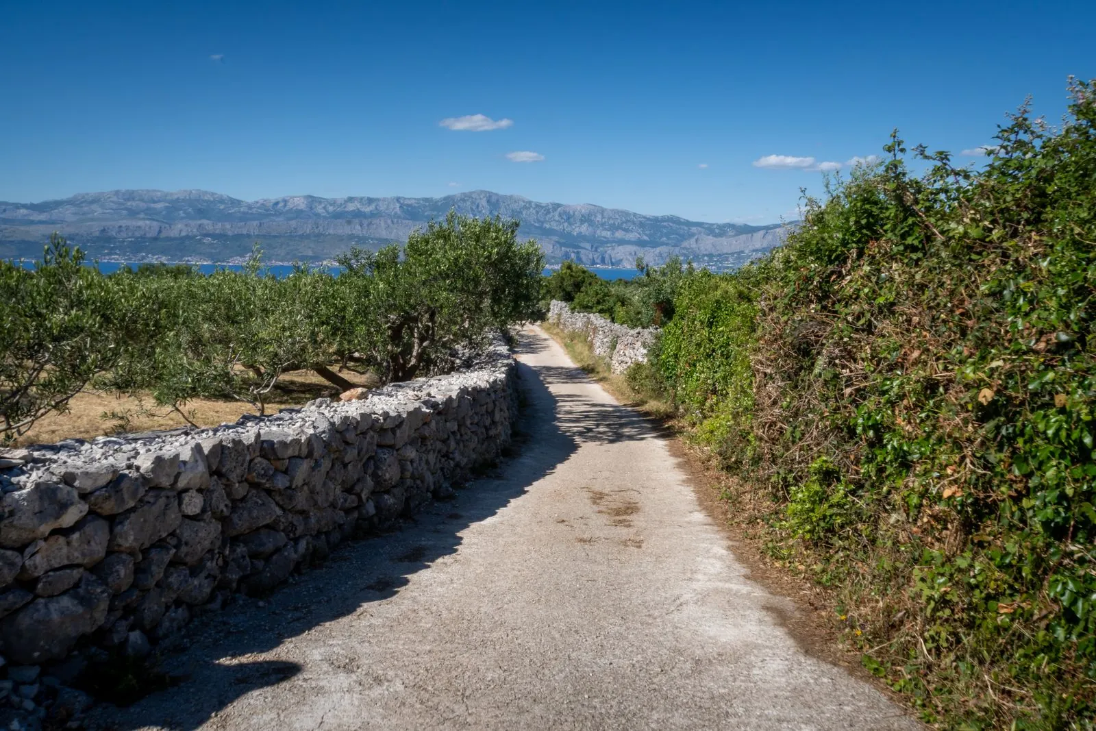 Historische wandelroute in middeleeuws Lubenice