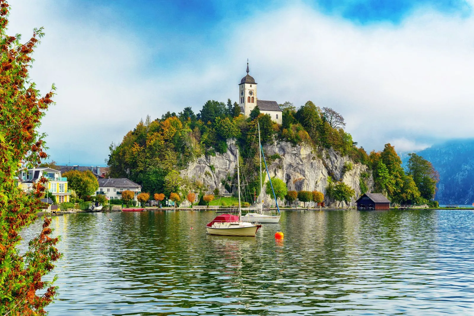 Langs e dorpjes rond de Traunsee