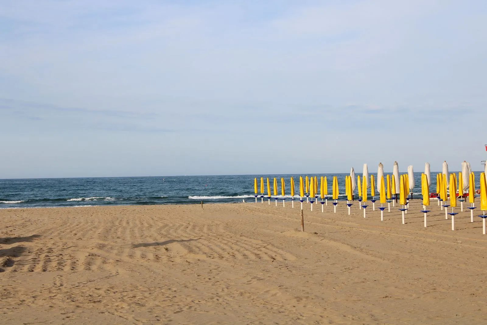 Rustige stranden bij het Ledromeer