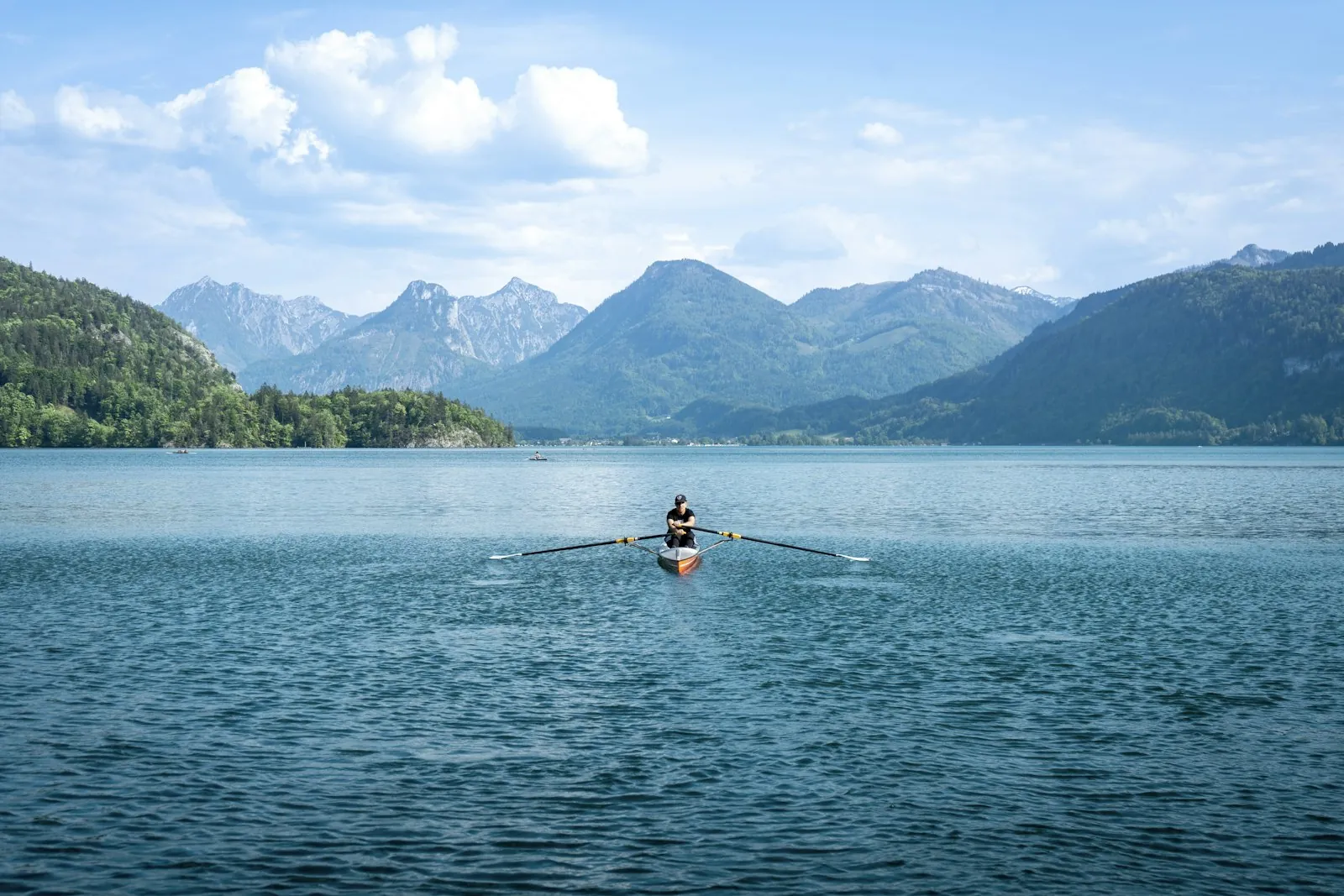 Zomerse boottochten op het Wolfgangsee