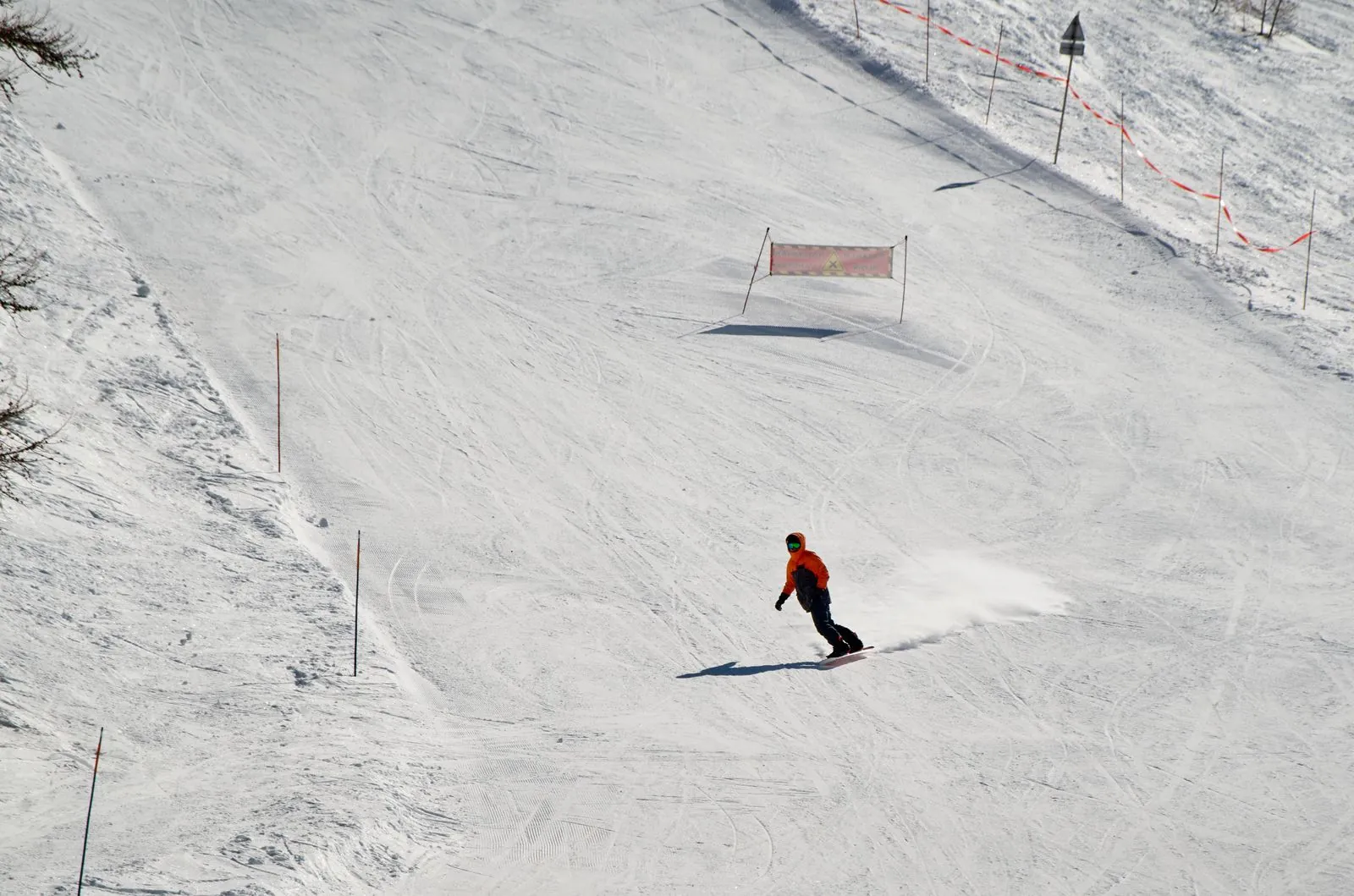 Snowboarden in skigebied Hahnenklee