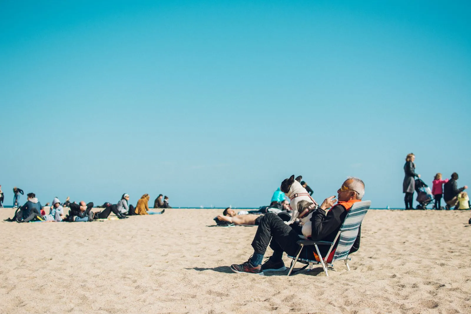 Is het strand van Barcelona kindvriendelijk