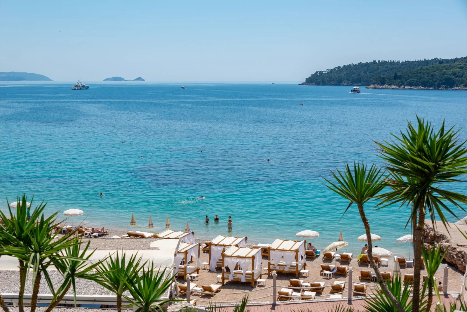 Zijn er rustige stranden op de eilanden rondom Dubrovnik