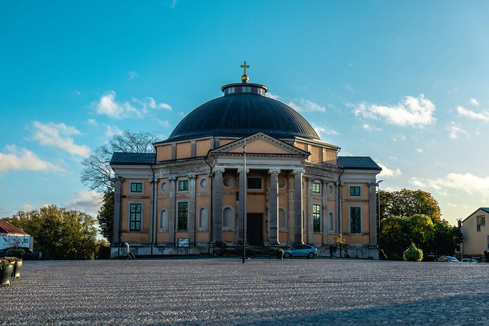 Architectuur bewonderen in het stadscentrum van Karlskrona