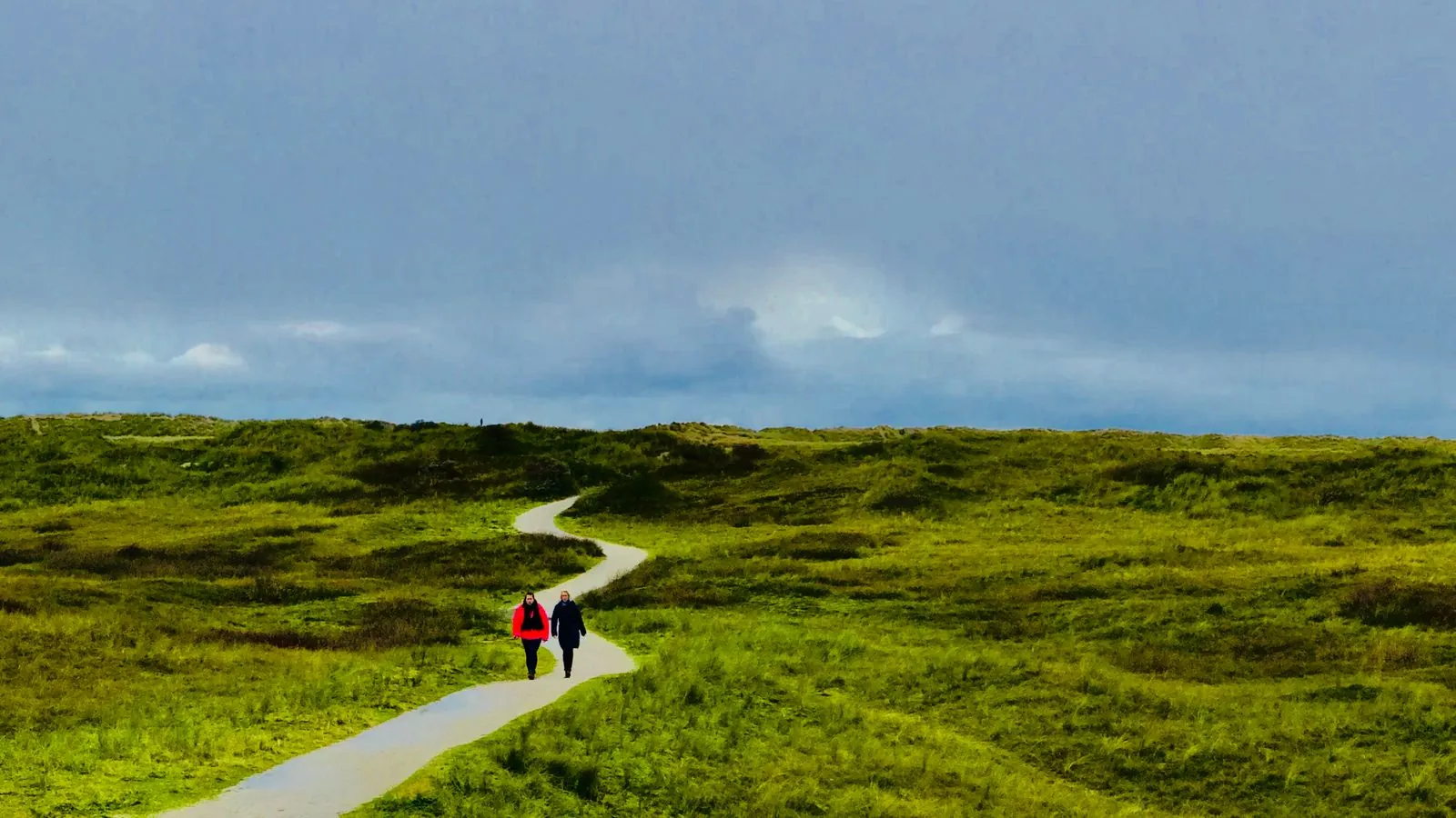 Wandelen in de rustige Vliehors-regio