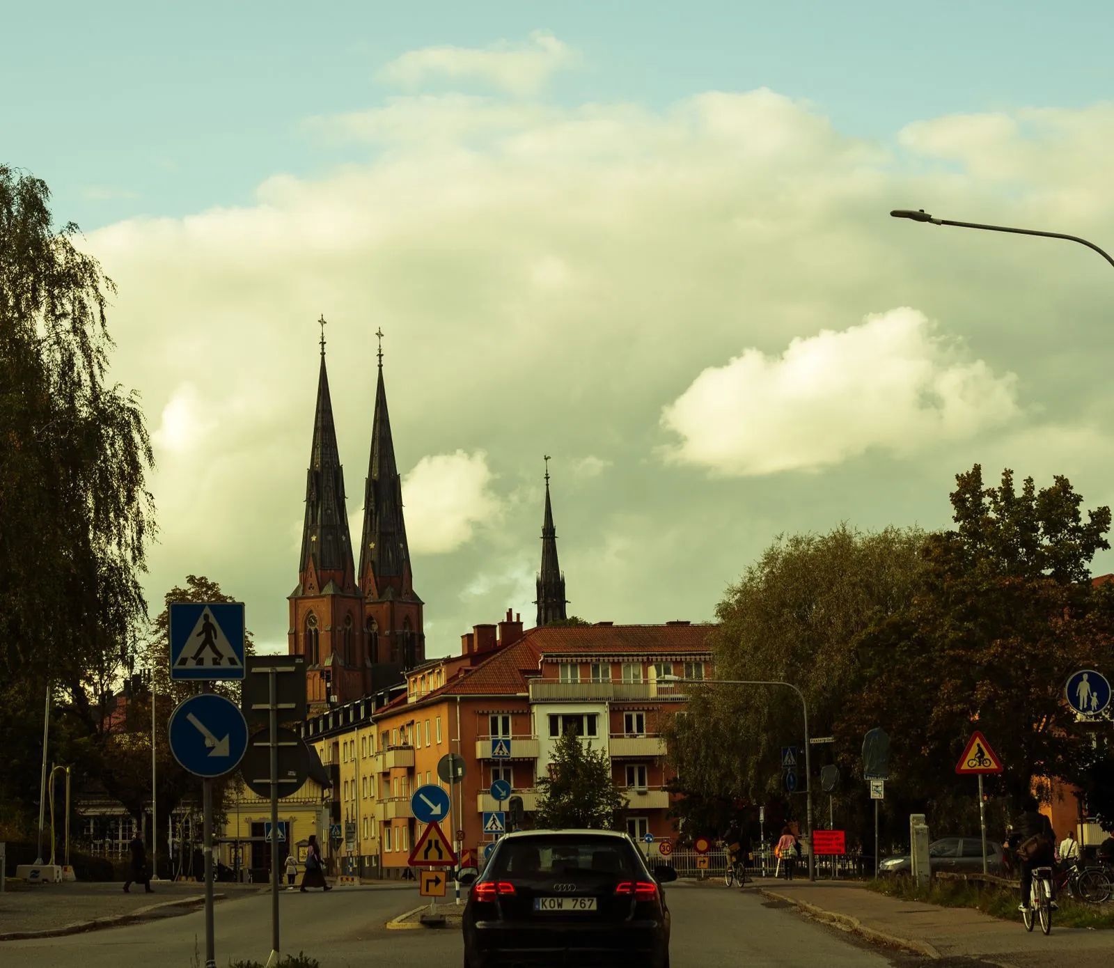De architectuur van de Uppsala universiteit
