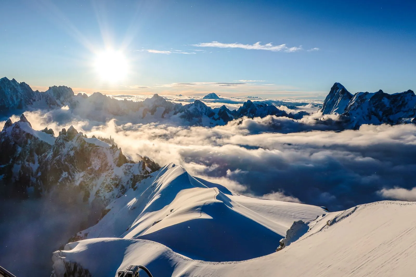 Zijn er leuke autoroutes met uitzicht op de Mont Blanc