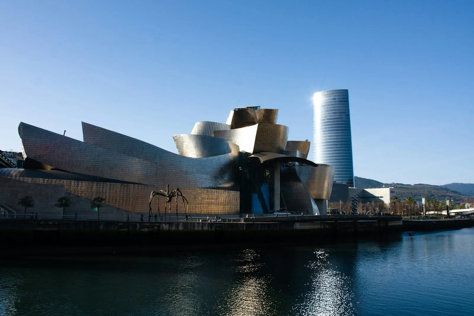 Het Guggenheim museum in Bilbao
