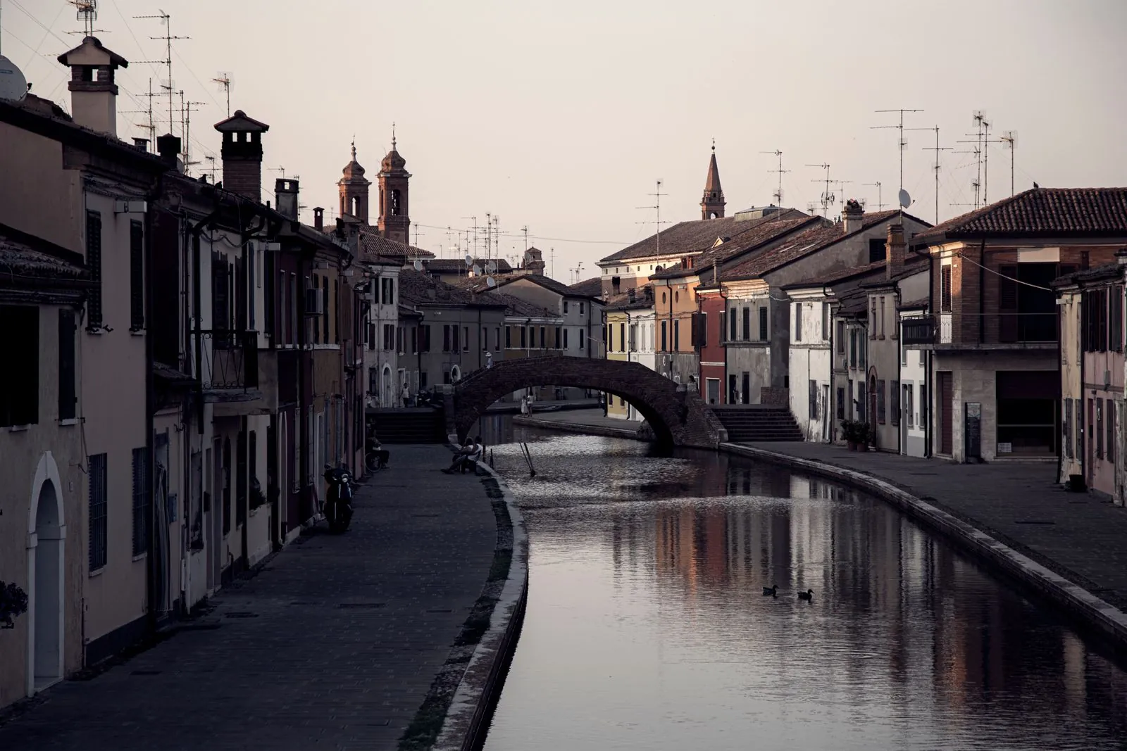 Fietsroute langs de Po, van Piacenza tot Ferrara