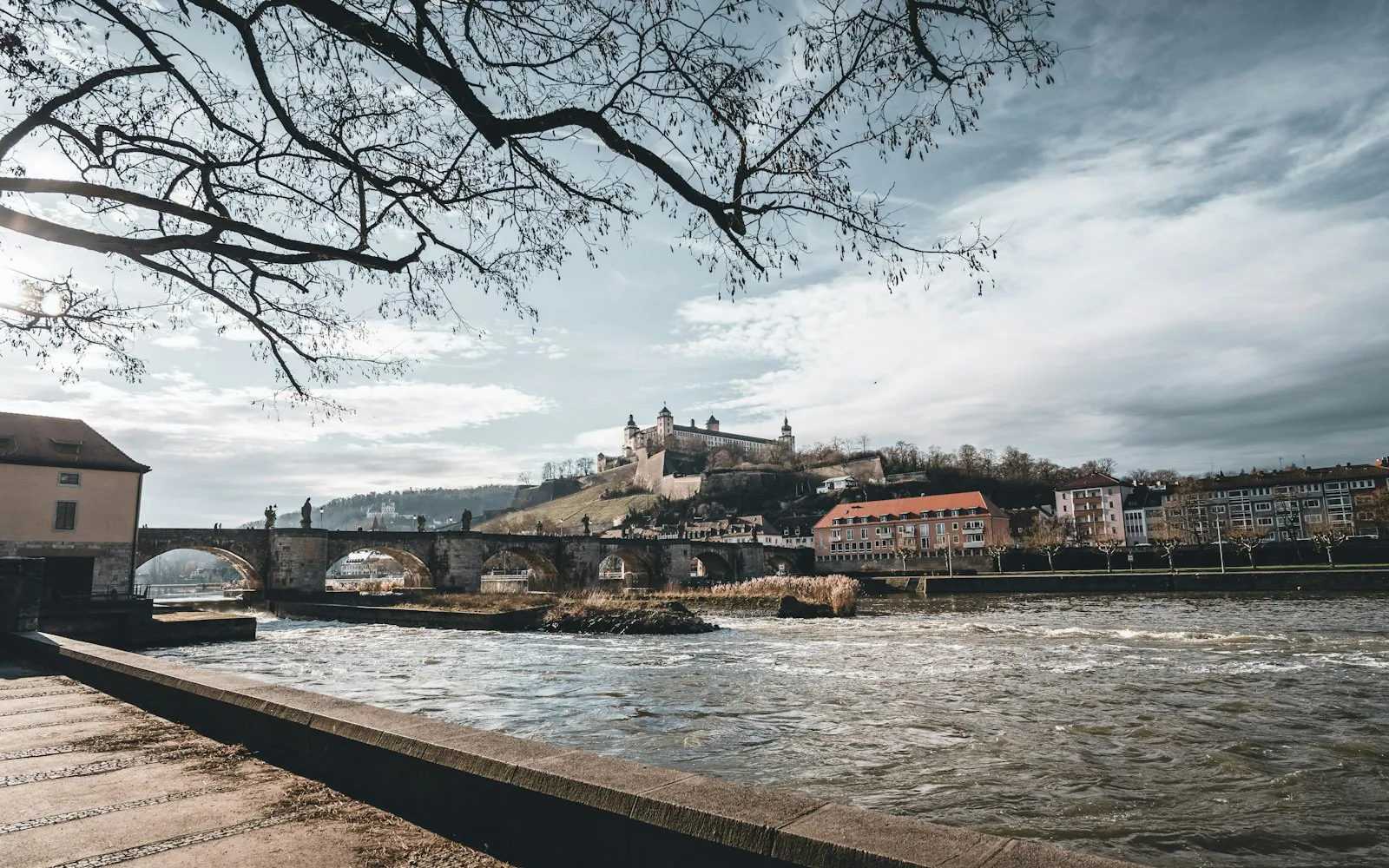 Start van de route: de historische stad Würzburg