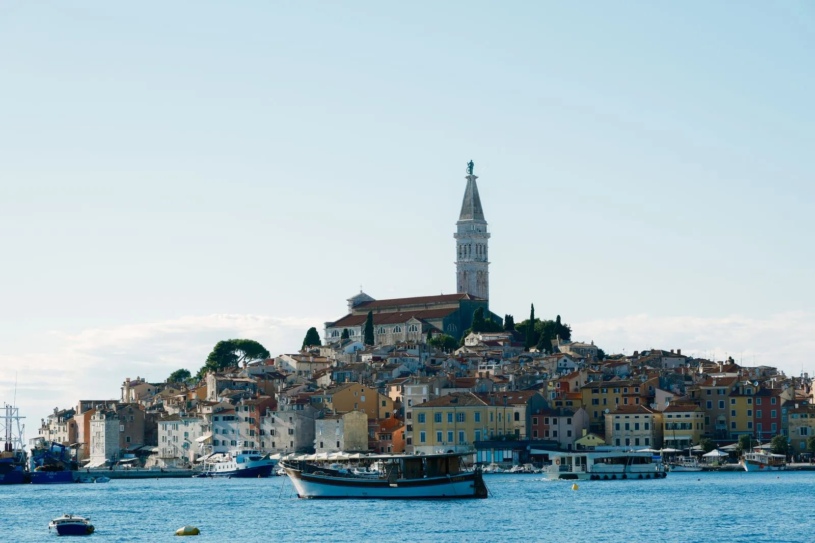 Geniet van het uitzicht in Rovinj