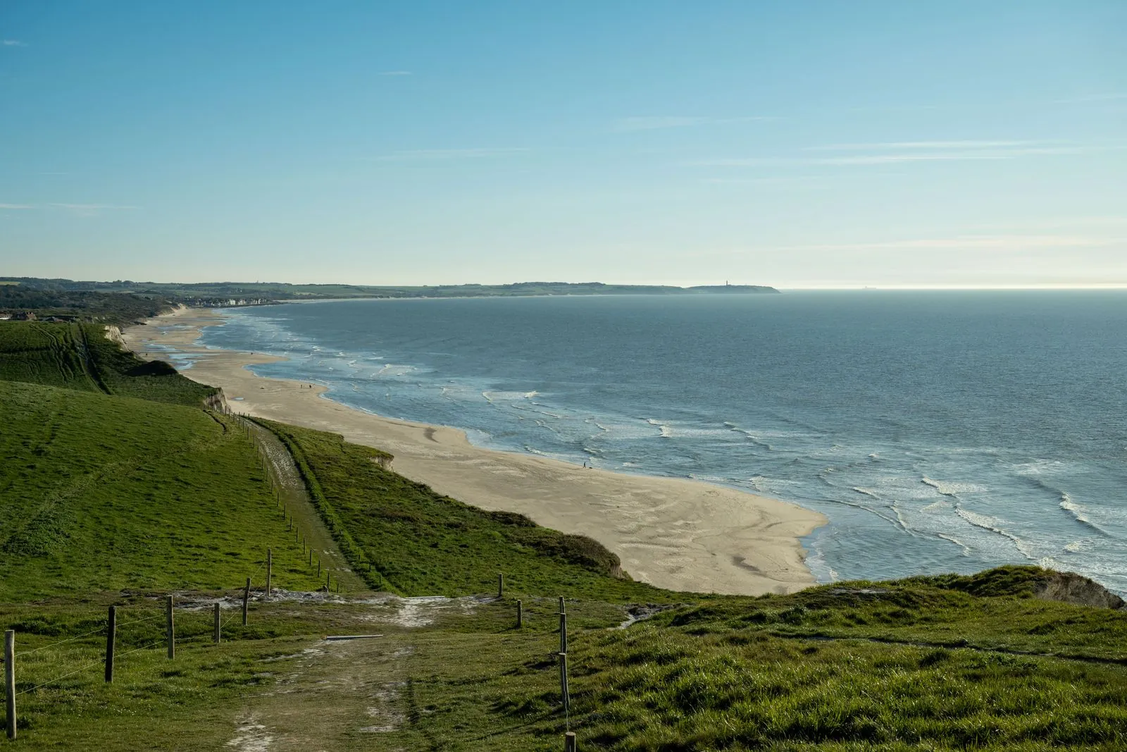 Cap Gris-Nez kliffen aan de Opaalkust